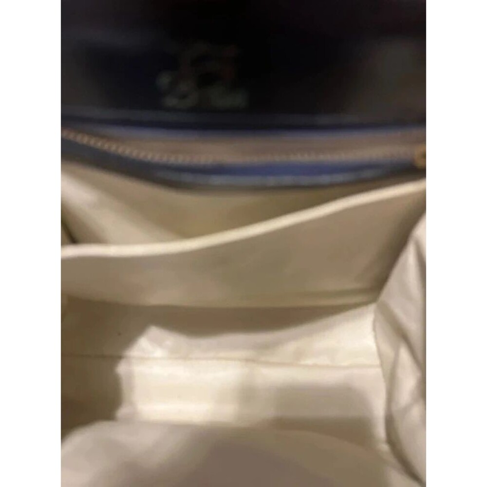 Vintage DoFan French Leather handbag - Picture 4 of 6